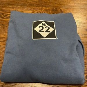 M22 Blue Hoodie